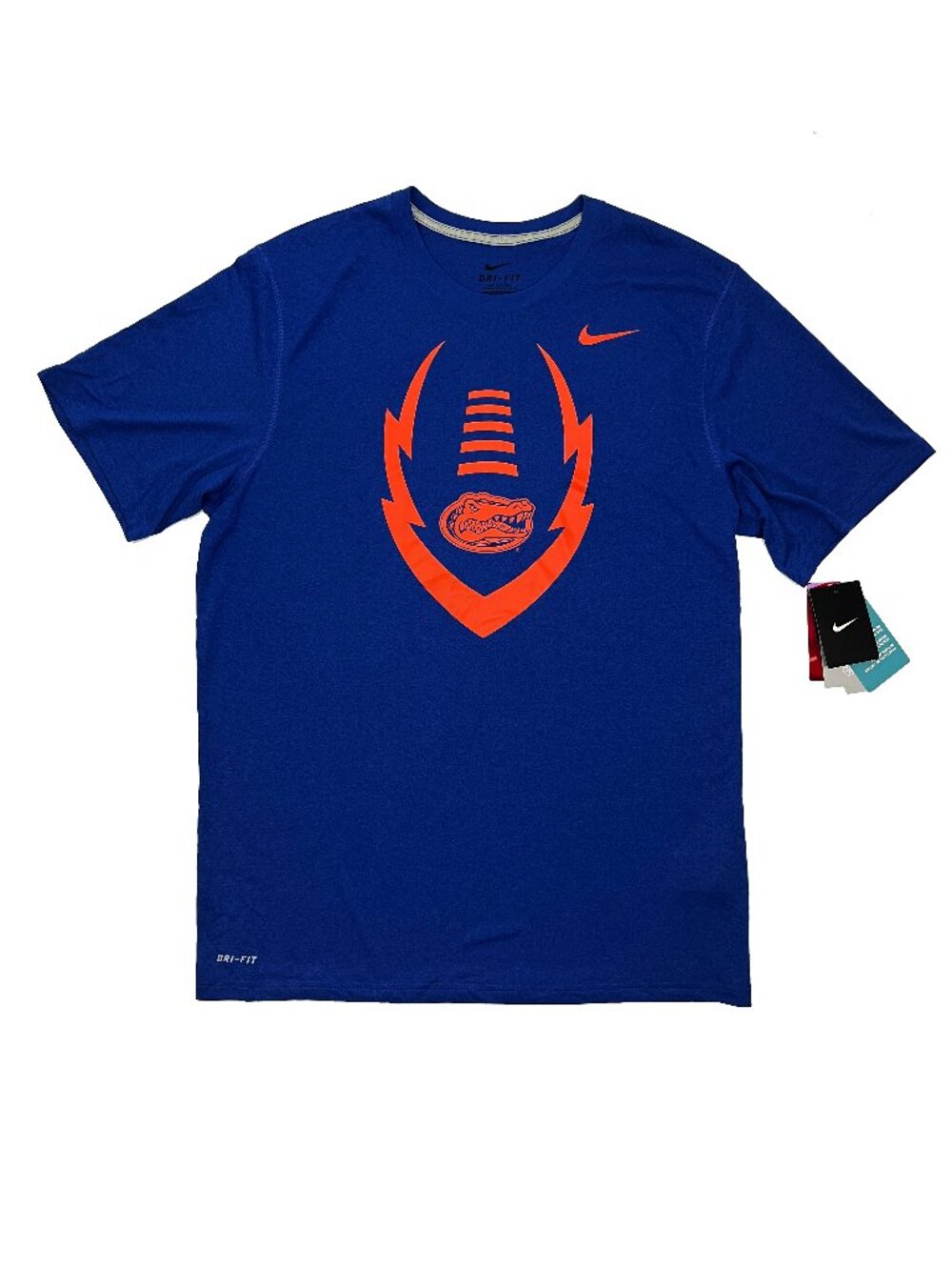 Nike NEW NWT Florida Gators Football Dri Fit T-Shirt Mens L